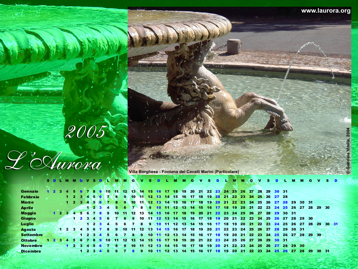 Il calendario 2005 de L'Aurora