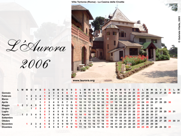 Il calendario 2006 de L'Aurora